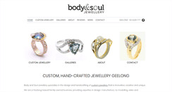 Desktop Screenshot of bodyandsouljewellery.com.au